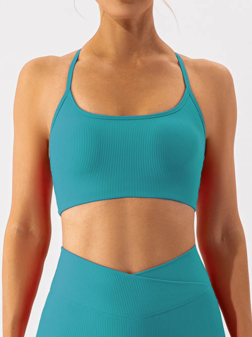 Women's Quick-Dry Yoga Set with Open Back