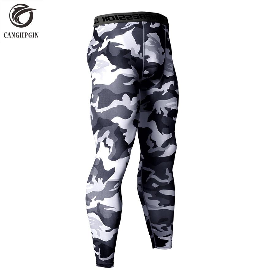 Camo Compression Pants – Men's Fitwear for Jogging & Training
