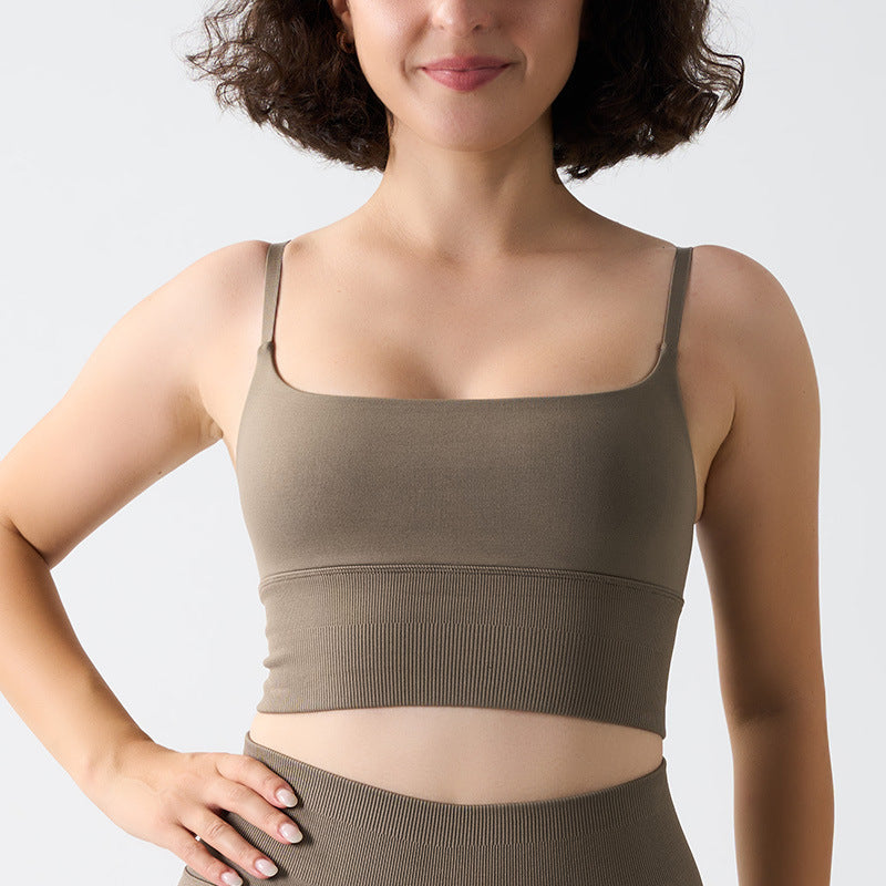 Fitness Camisole Bra – Supportive, Lightweight, Shock-Absorbing Design