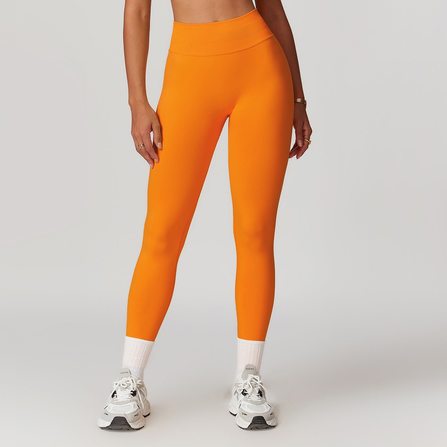 seamless yoga pants – tummy control fit for running & fitness
