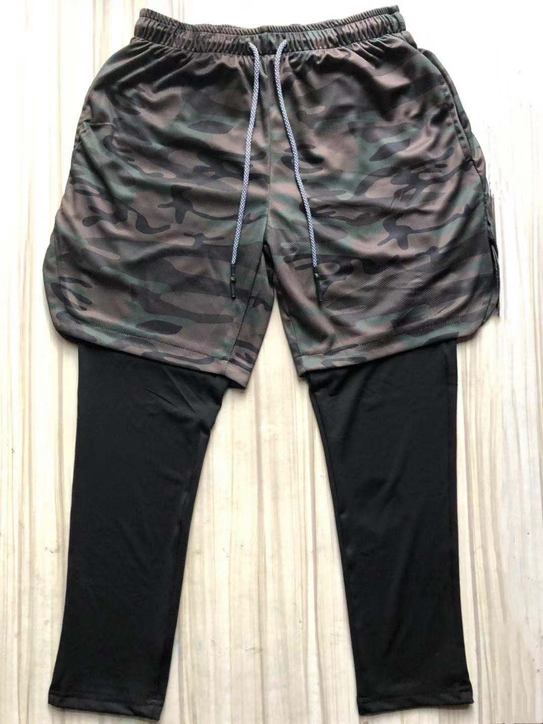 Compression Training Cropped Pants – Dual Layer, Quick-Dry