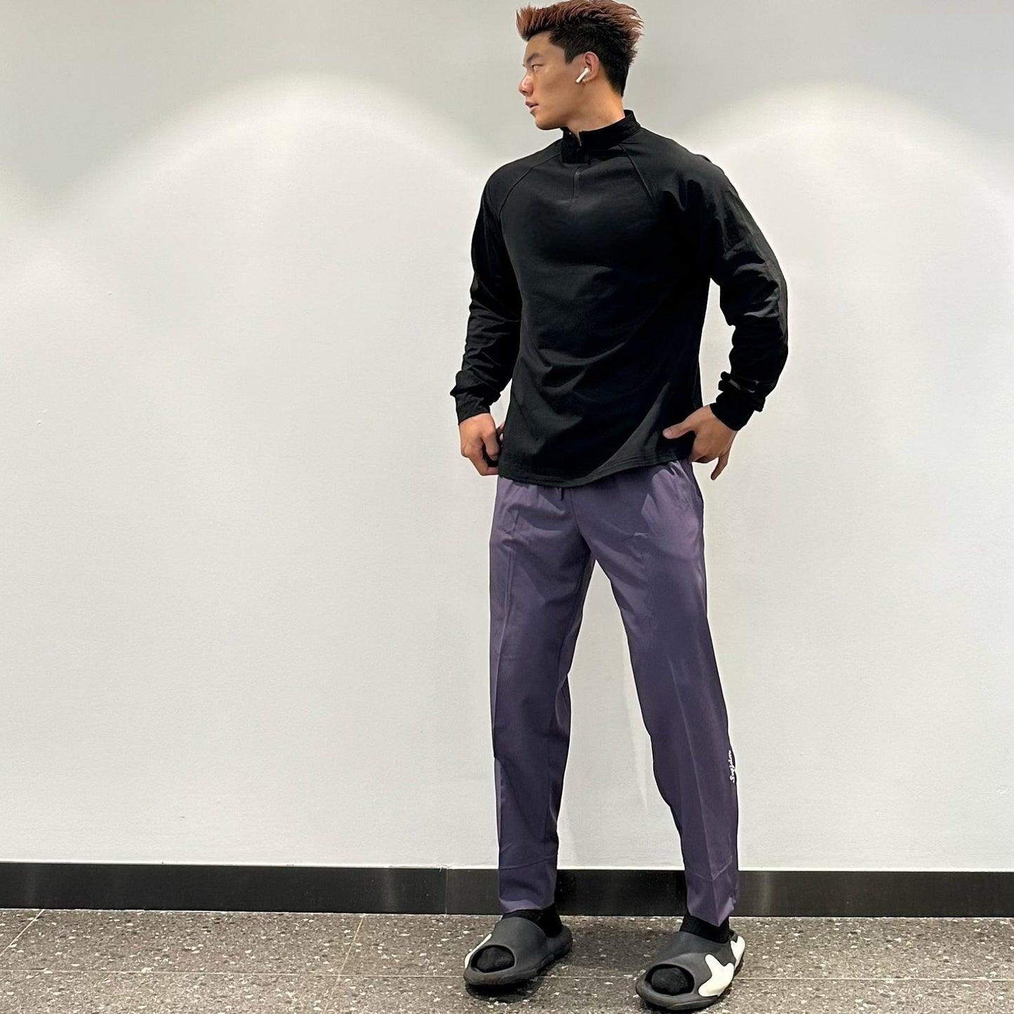 Minimally designed fitness running basketball training casual pants