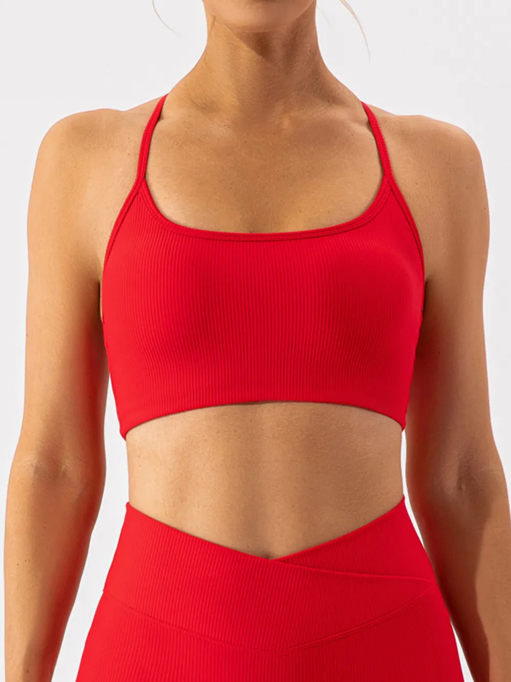 Women's Quick-Dry Yoga Set with Open Back
