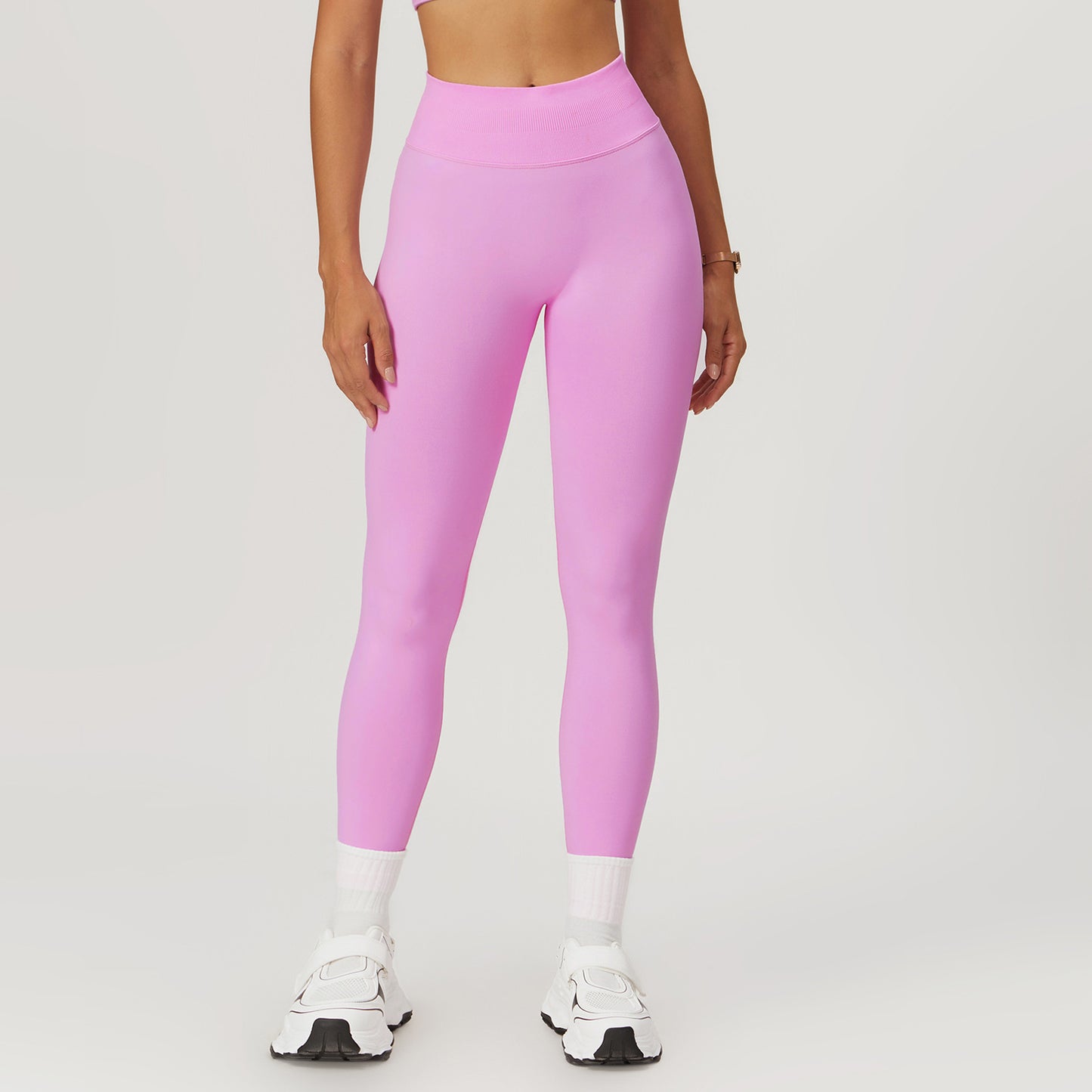 seamless yoga pants – tummy control fit for running & fitness
