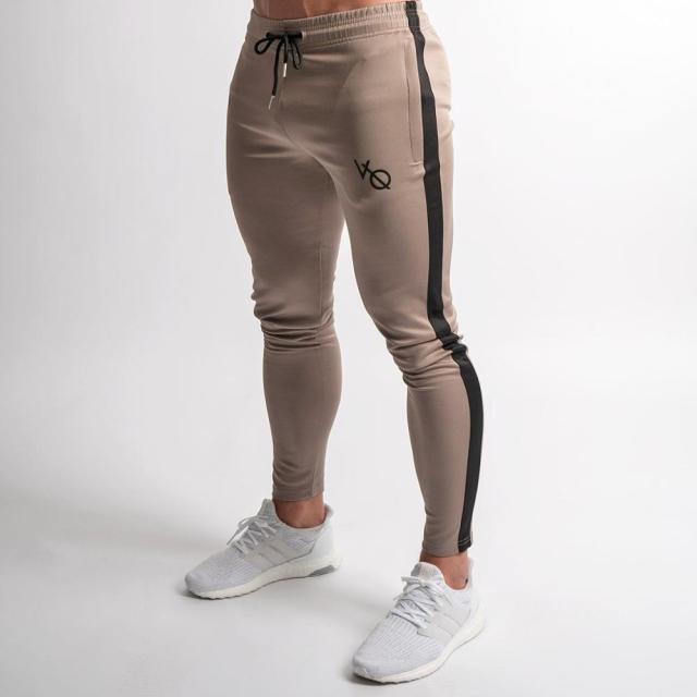 Mens Joggers Casual Pants Fitness Men Sportswear Tracksuit Bottoms Skinny Sweatpants Trousers Black Gyms Jogger Track Pants