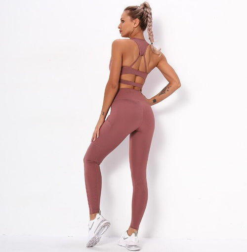 Striped Sports Suits – Women's Gym Training & Running Workout Sets