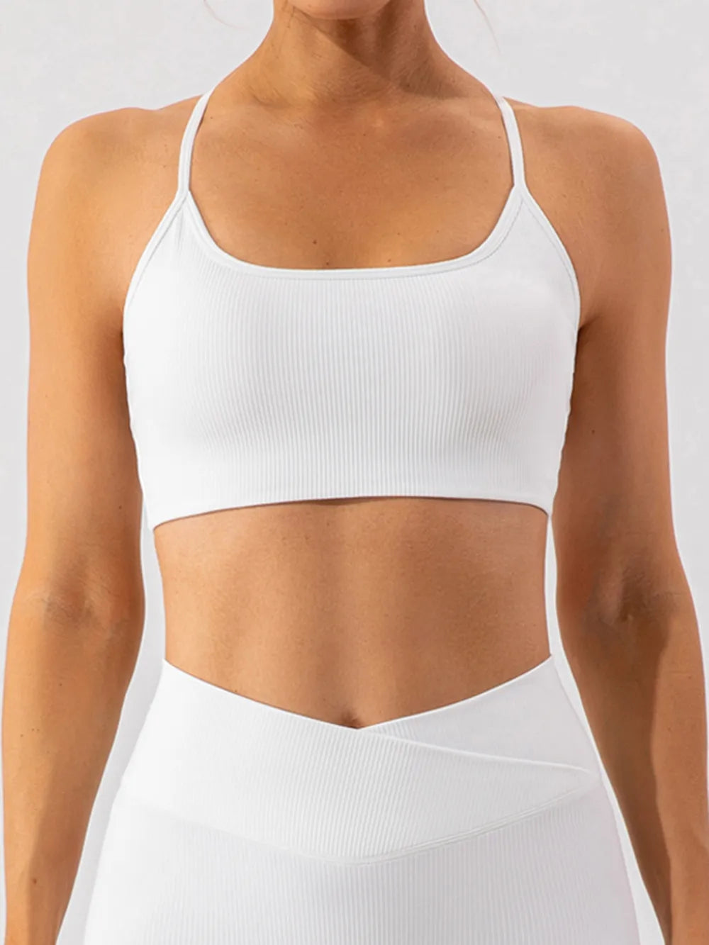 Women's Quick-Dry Yoga Set with Open Back