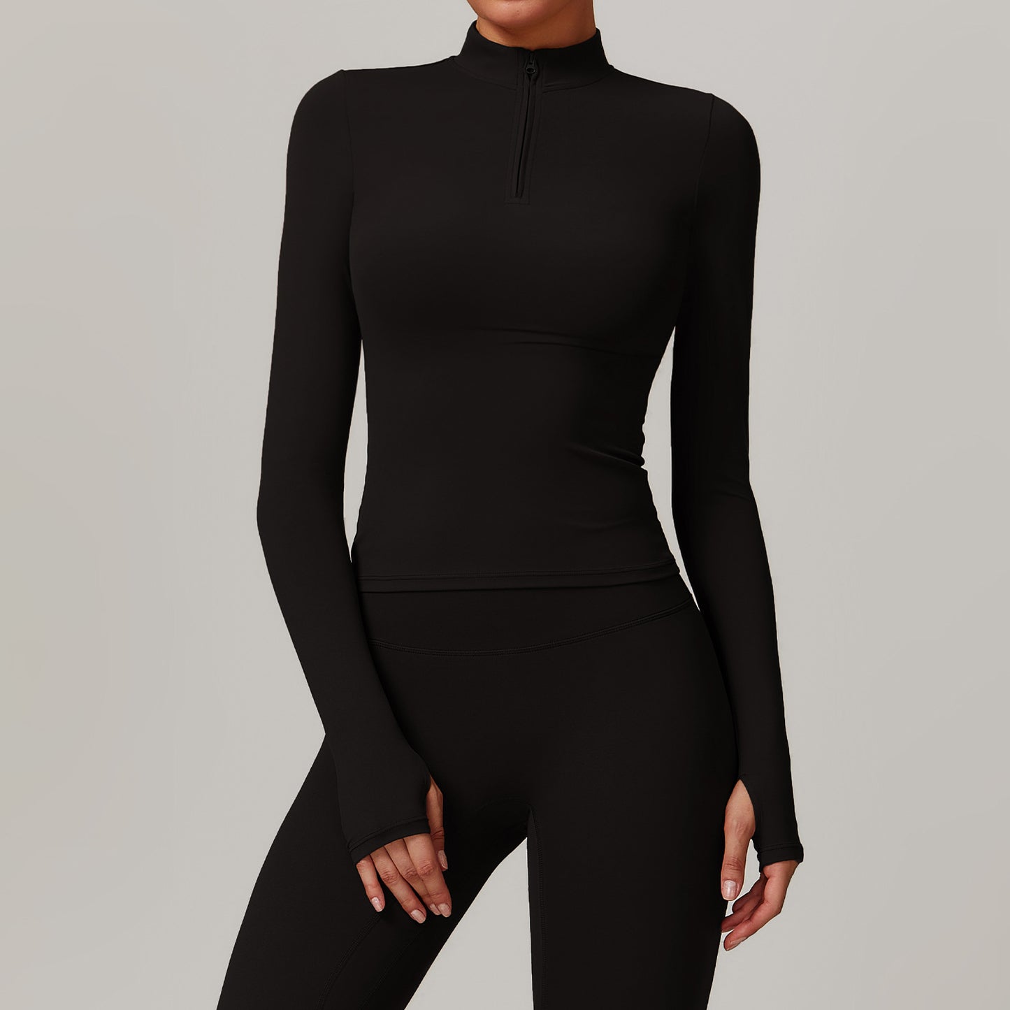 Autumn Training Tops – Quick-Dry, Flexible, Designed for Running & Sports