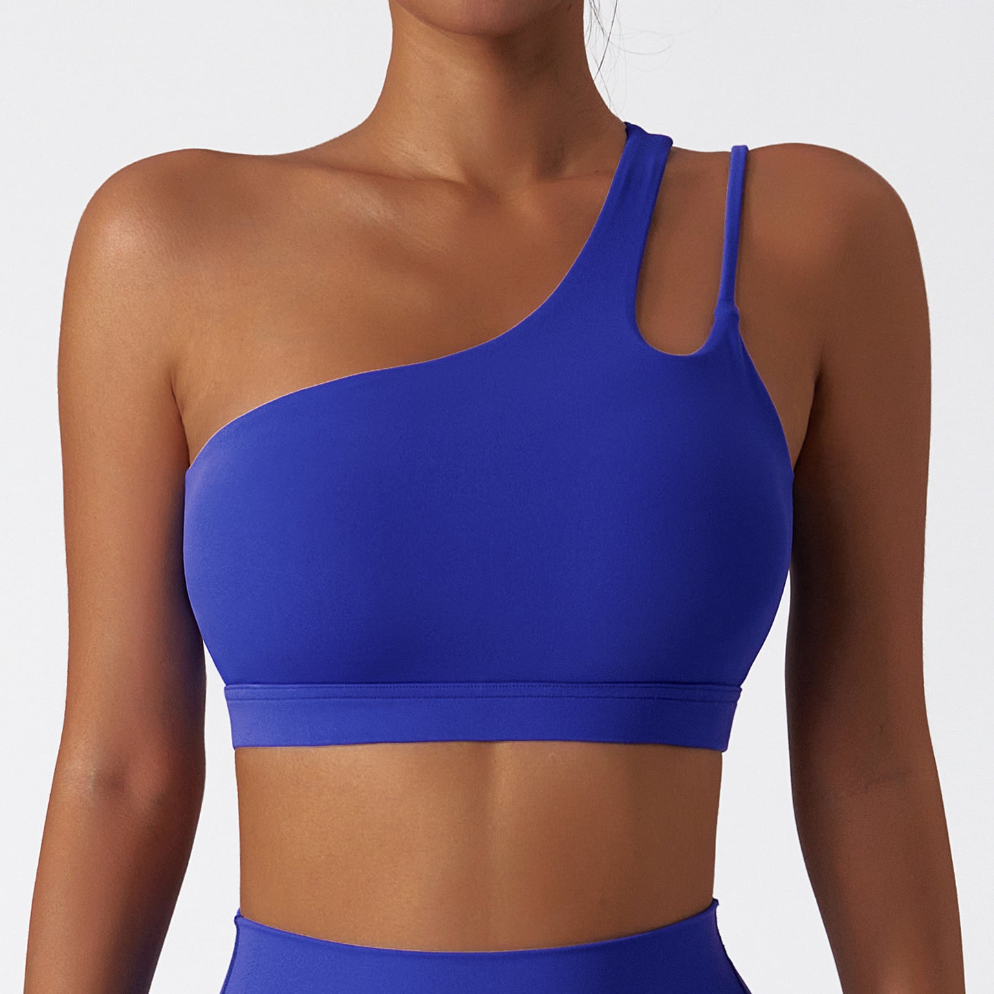 Irregular Shoulder Bra – Light Support