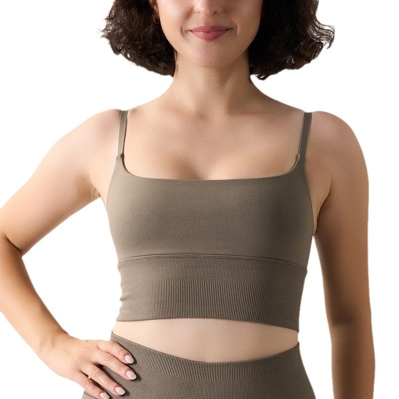 Fitness Camisole Bra – Supportive, Lightweight, Shock-Absorbing Design