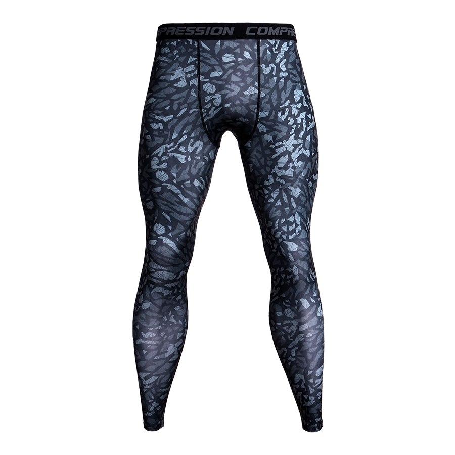Camo Compression Pants – Men's Fitwear for Jogging & Training