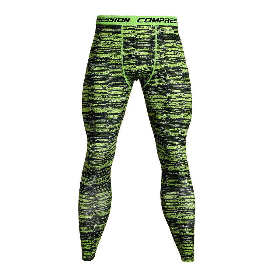 Camo Compression Pants – Men's Fitwear for Jogging & Training