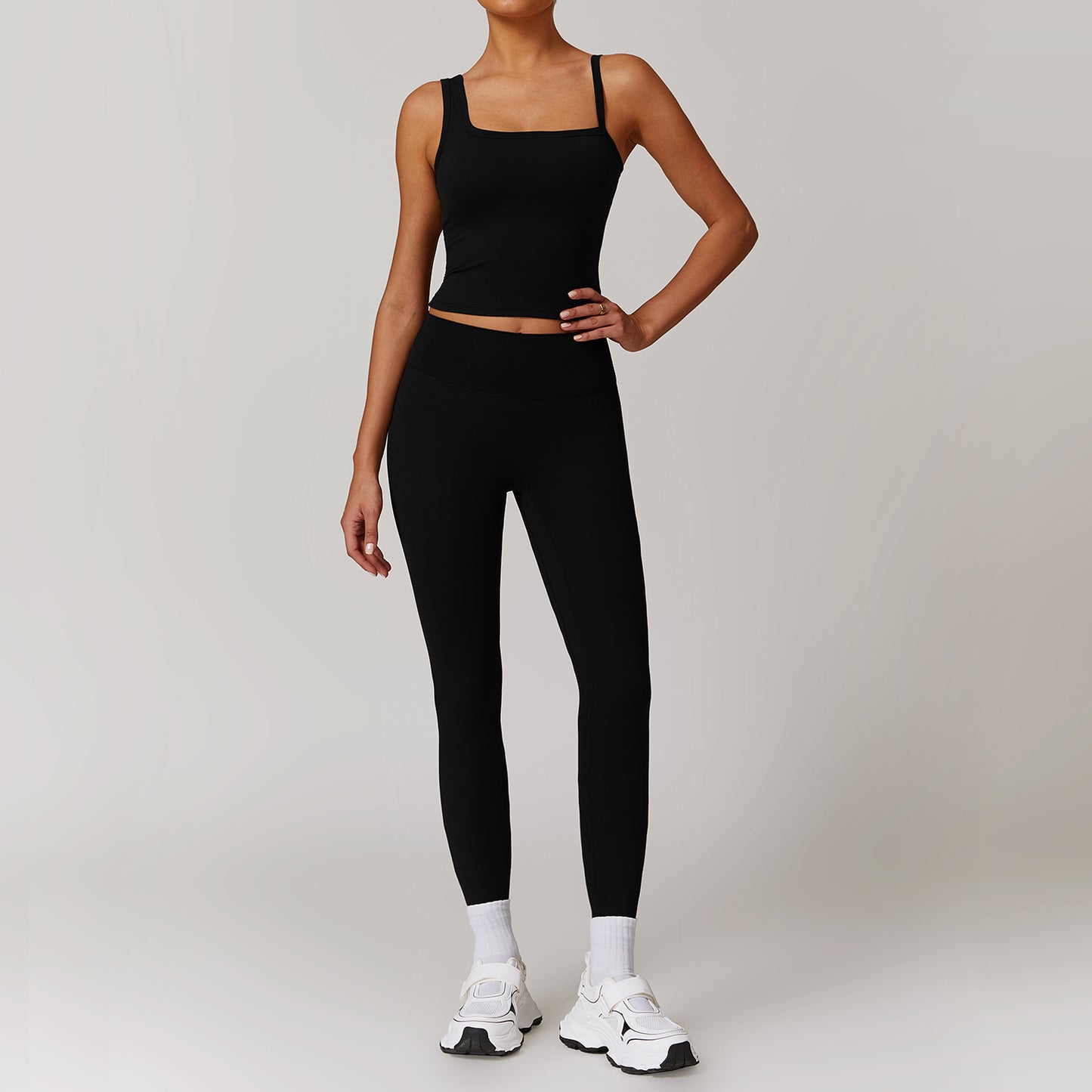 Fitness Suit Set – Quick-Dry Vest, Running & Exercise Ready